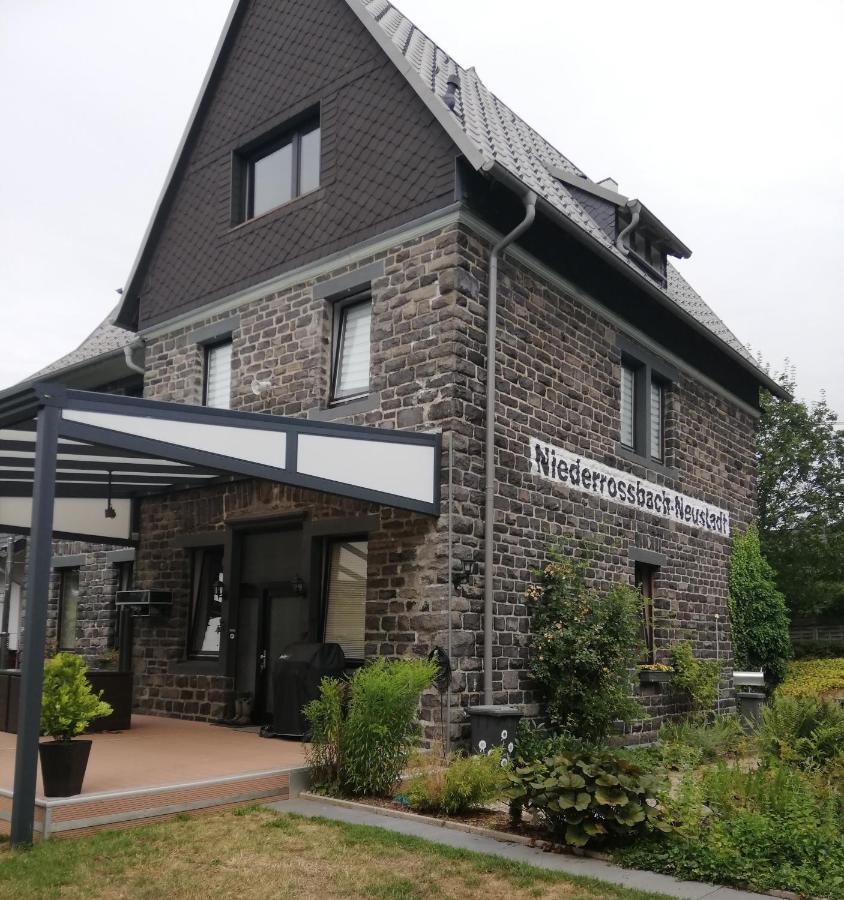 Fewo Im Alten Bahnhof Niederrossbach Bagian luar foto